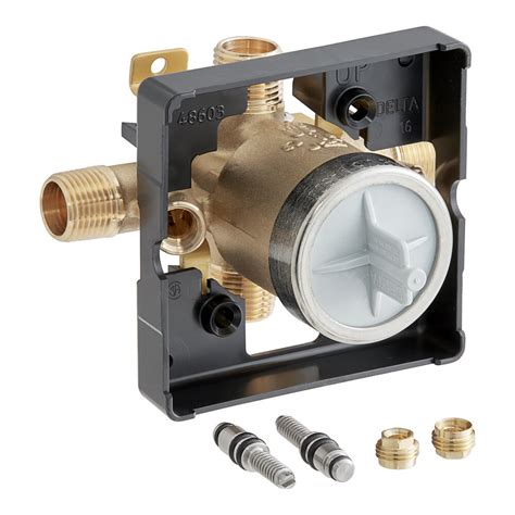 delta shower valve body|Delta Faucet R10000